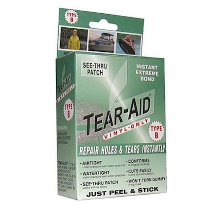Tear-Aid Tear-Aid 118121 Tear-Aid Type B Vinyl Patch Kit 118121